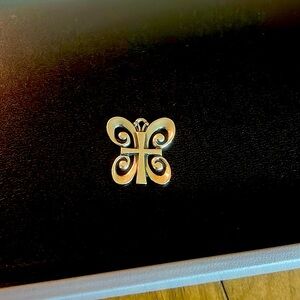 James Avery Cross / Butterfly charm Silver